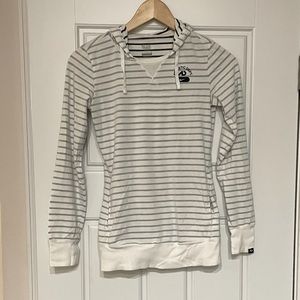 Nike women’s hooded lightweight sweatshirt - small